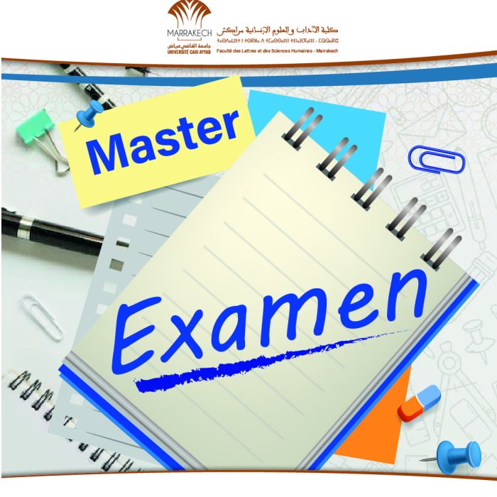 البرمجة التفصيلية لامتحانات الدورة العادية الفصل الثاني سلك الماستر و سلك الإجازة التوقيت الميسر برسم الموسم الجامعي 2025-2026
